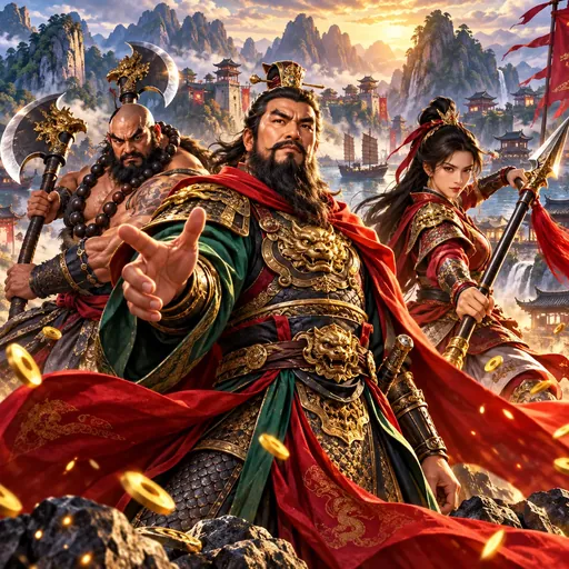 108 Heroes Water Margin cover art featuring Chinese legend hero characters