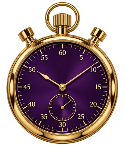 A stopwatch, a simple reminder to time your Here2Win Casino sessions