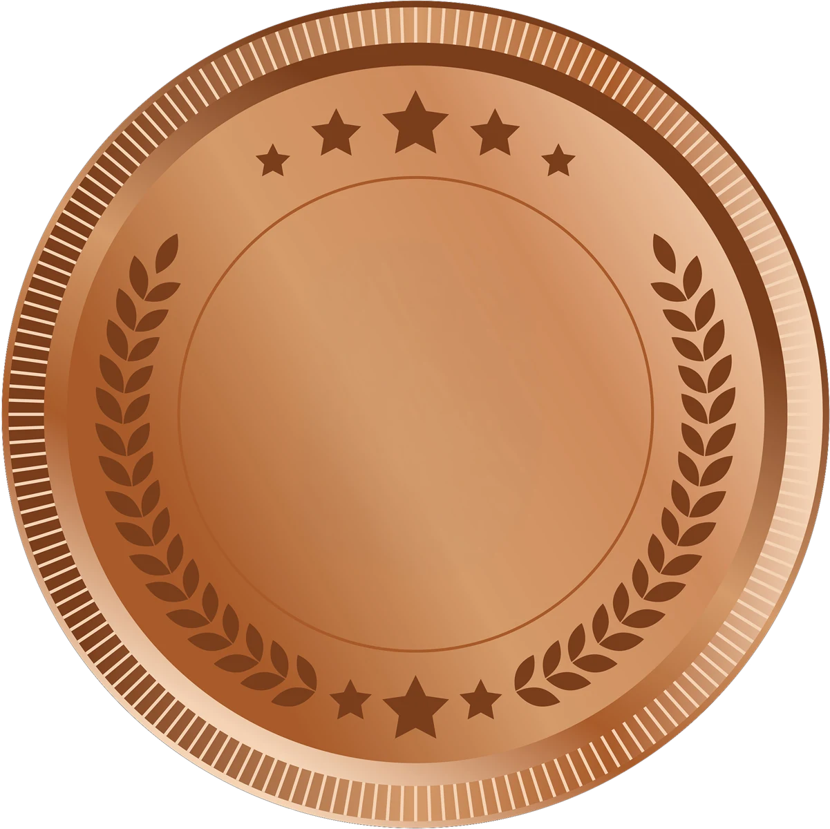 Bronze medal representing Here2Win Casino's operator registration